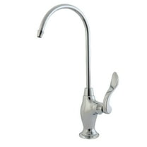 Kingston Brass KS3191NFL NuWave French Single Handle Water Filtration Faucet, Polished Chrome