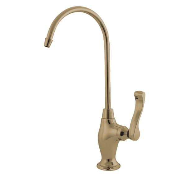 Kingston Brass KS3192FL Royale Single Handle Water Filtration Faucet, Polished Brass