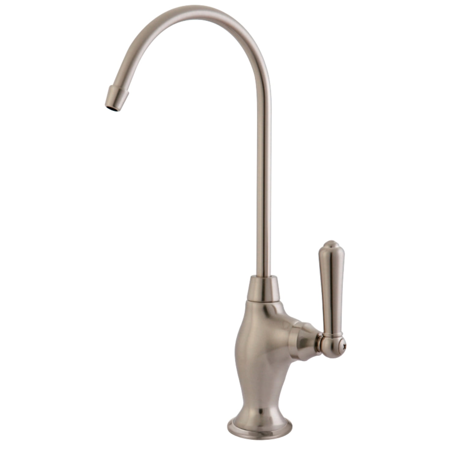 Brushed Nickel Single Handle Water Filtration Faucet