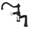 thumbnail image 1 of Kingston Brass KS3235PX Restoration Deck Mount Clawfoot Tub Faucet, Oil Rubbed Bronze, 1 of 4
