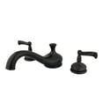 thumbnail image 1 of Kingston Brass KS3335FL Royale Two-Handle Deck Mount Roman Tub Faucet, Oil Rubbed Bronze, 1 of 4