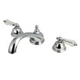 thumbnail image 1 of Kingston Brass KS3351WLL Wilshire Two-Handle Deck Mount Roman Tub Faucet, Polished Chrome, 1 of 6