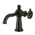 thumbnail image 1 of Kingston Brass KS3545CG Fuller One-Handle Single-Hole Bathroom Faucet with Push Pop-Up Drain, Oil Rubbed Bronze, 1 of 7