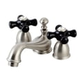 thumbnail image 1 of Kingston Brass KS3958PKX Duchess Mini-Widespread Bathroom Faucet, Brushed Nickel, 1 of 3
