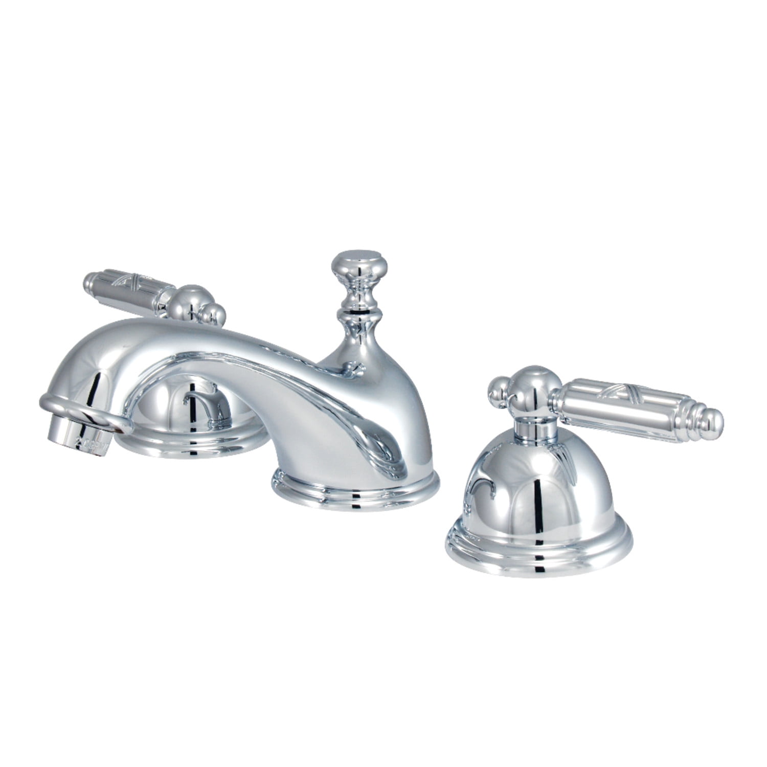 Kingston Brass KS3961GL 8 in. Widespread Bathroom Faucet, Polished Chrome