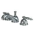 thumbnail image 1 of Kingston Brass KS3961TL Templeton 8 in. Widespread Bathroom Faucet, Polished Chrome, 1 of 3
