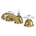 thumbnail image 1 of Kingston Brass KS3962PX 8 in. Widespread Bathroom Faucet, Polished Brass, 1 of 2