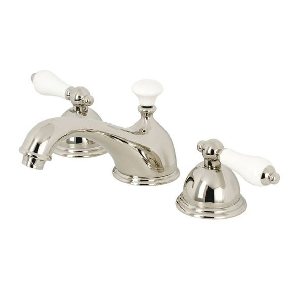Kingston Brass KS3966PL 8 in. Widespread Bathroom Faucet, Polished Nickel