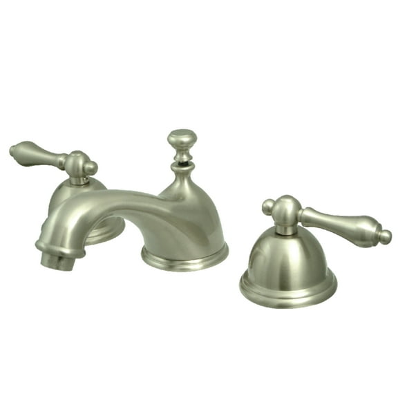 Kingston Brass Two Handle 8" to 16" Widespread Lavatory Faucet with Brass Pop-up