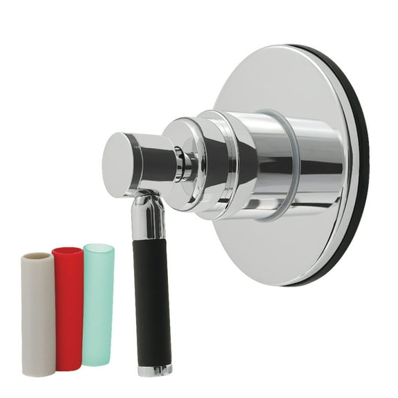 Kingston Brass KS4031DKL Kaiser Single-Handle Six-Way Diverter Valve with Round Trim Kit, Polished Chrome