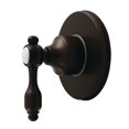 thumbnail image 1 of Kingston Brass KS4035TAL Tudor Single-Handle Six-Way Diverter Valve with Round Trim Kit, Oil Rubbed Bronze, 1 of 4