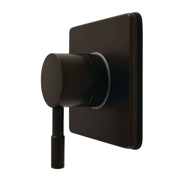 Kingston Brass KS4045DL Concord Single-Handle Six-Way Diverter Valve with Square Trim Kit, Oil Rubbed Bronze