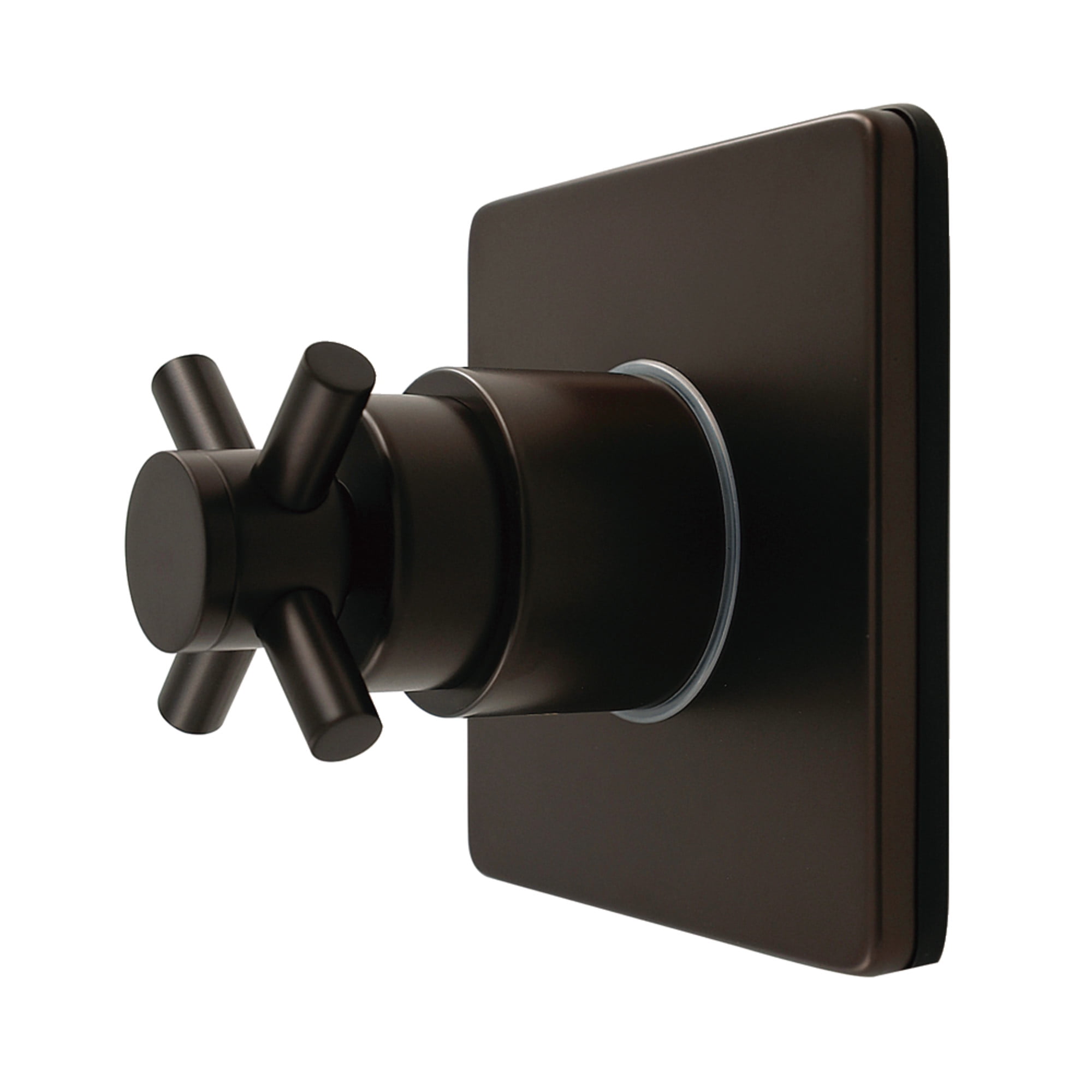 Kingston Brass KS4045DX Concord Single-Handle Six-Way Diverter Valve with Square Trim Kit, Oil Rubbed Bronze