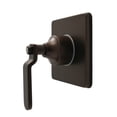 thumbnail image 1 of Kingston Brass KS4045KL Whitaker Single-Handle Six-Way Diverter Valve with Square Trim Kit, Oil Rubbed Bronze, 1 of 4