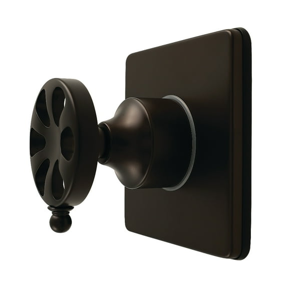 Kingston Brass KS4045RX Belknap Single-Handle Six-Way Diverter Valve with Square Trim Kit, Oil Rubbed Bronze