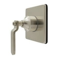 thumbnail image 1 of Kingston Brass KS4048KL Whitaker Single-Handle Six-Way Diverter Valve with Square Trim Kit, Brushed Nickel, 1 of 4