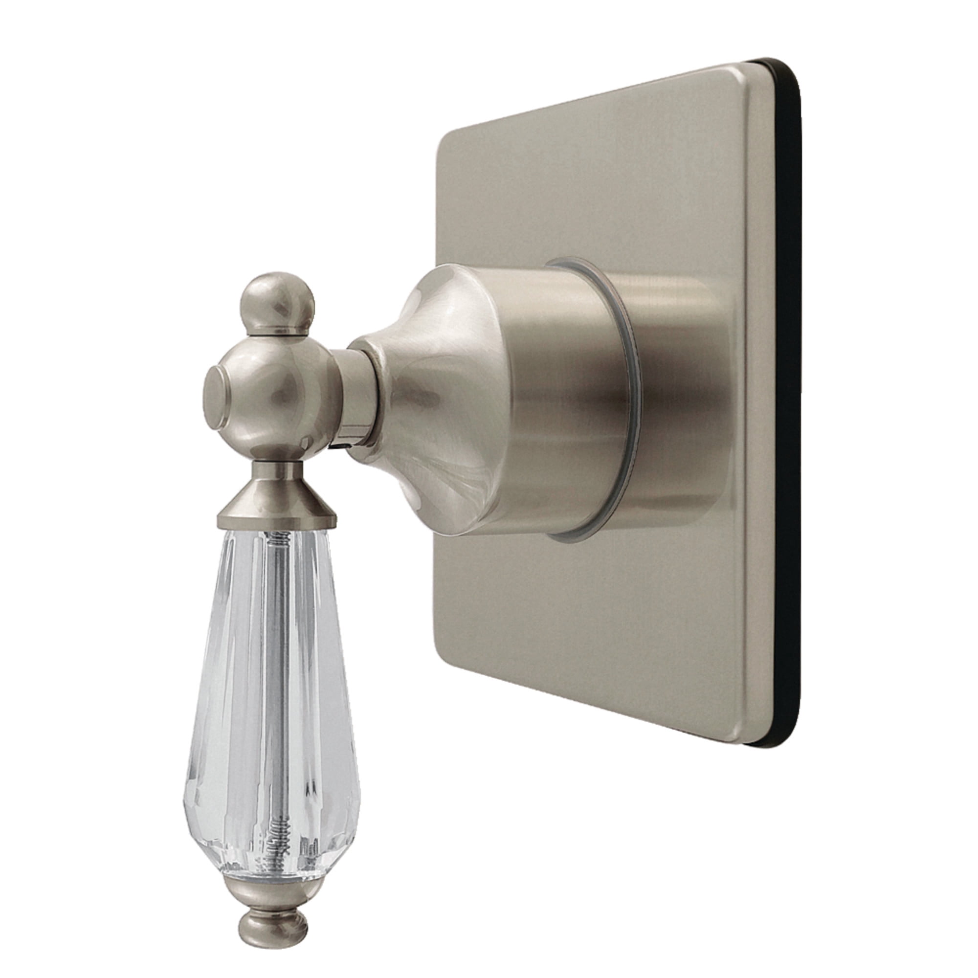Kingston Brass KS4048WLL Willshire Single-Handle Six-Way Diverter Valve with Square Trim Kit, Brushed Nickel