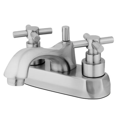 Kingston Brass KS4261EX 4 in. Centerset Bathroom Faucet, Polished Chrome