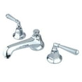 thumbnail image 1 of Kingston Brass KS4461HL Metropolitan Widespread Bathroom Faucet, Polished Chrome, 1 of 2