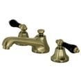 thumbnail image 1 of Kingston Brass KS4463PKL Duchess Widespread Bathroom Faucet with Brass Pop-Up, Antique Brass, 1 of 8