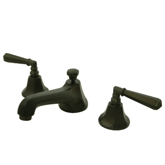 Kingston Brass KS4465HL 8 in. Widespread Bathroom Faucet, Oil Rubbed Bronze