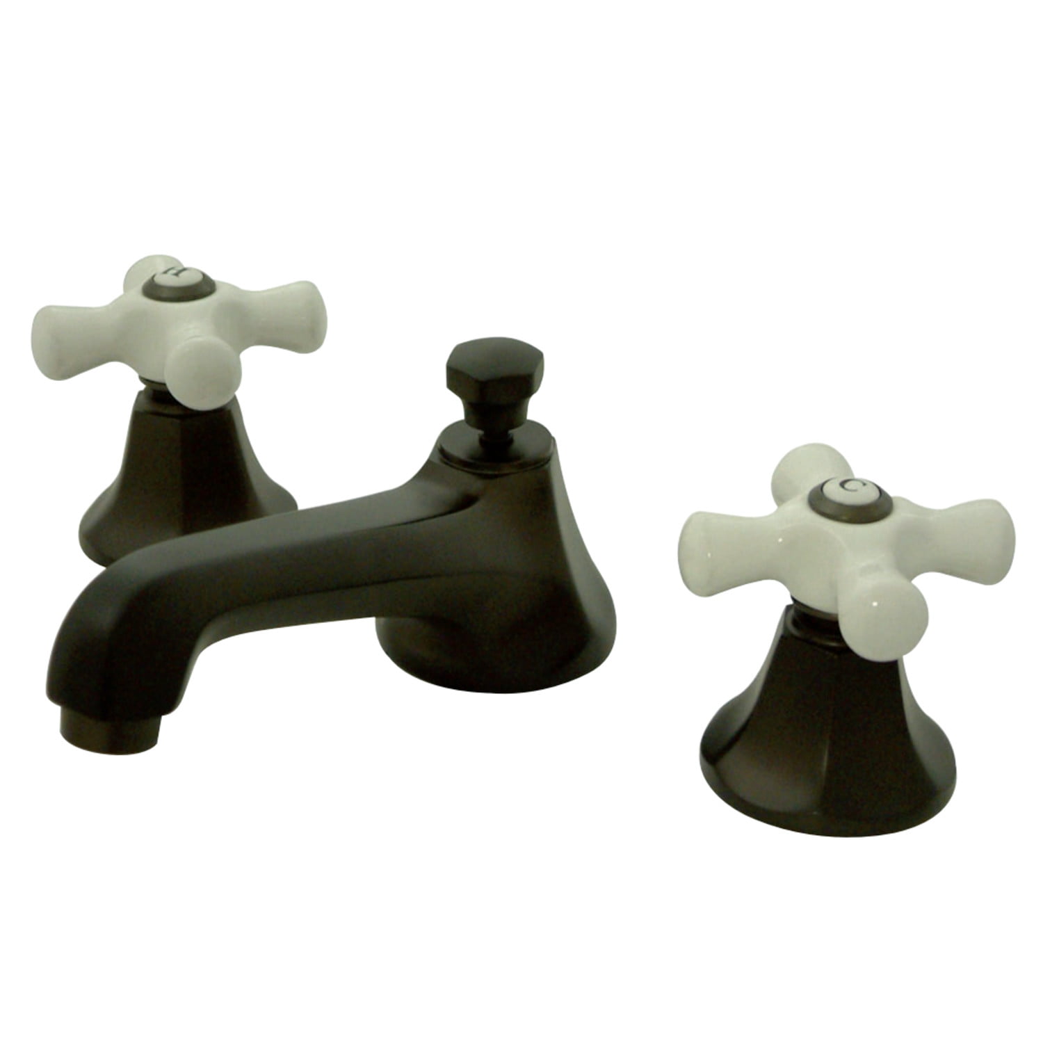 Kingston Brass KS4468PX 8 in. Widespread Bathroom Faucet, Brushed  