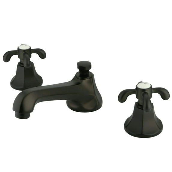 Kingston Brass KS4465TX 8 in. Widespread Bathroom Faucet, Oil Rubbed Bronze