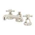 thumbnail image 1 of Kingston Brass KS4466BX 8 in. Widespread Bathroom Faucet, Polished Nickel, 1 of 5