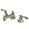 thumbnail image 1 of Kingston Brass KS4468AL 8 in. Widespread Bathroom Faucet, Brushed Nickel, 1 of 5