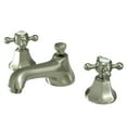 thumbnail image 1 of Kingston Brass KS4468BX 8 in. Widespread Bathroom Faucet, Brushed Nickel, 1 of 5