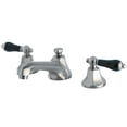 thumbnail image 1 of Kingston Brass KS4468PKL Duchess Widespread Bathroom Faucet with Brass Pop-Up, Brushed Nickel, 1 of 3