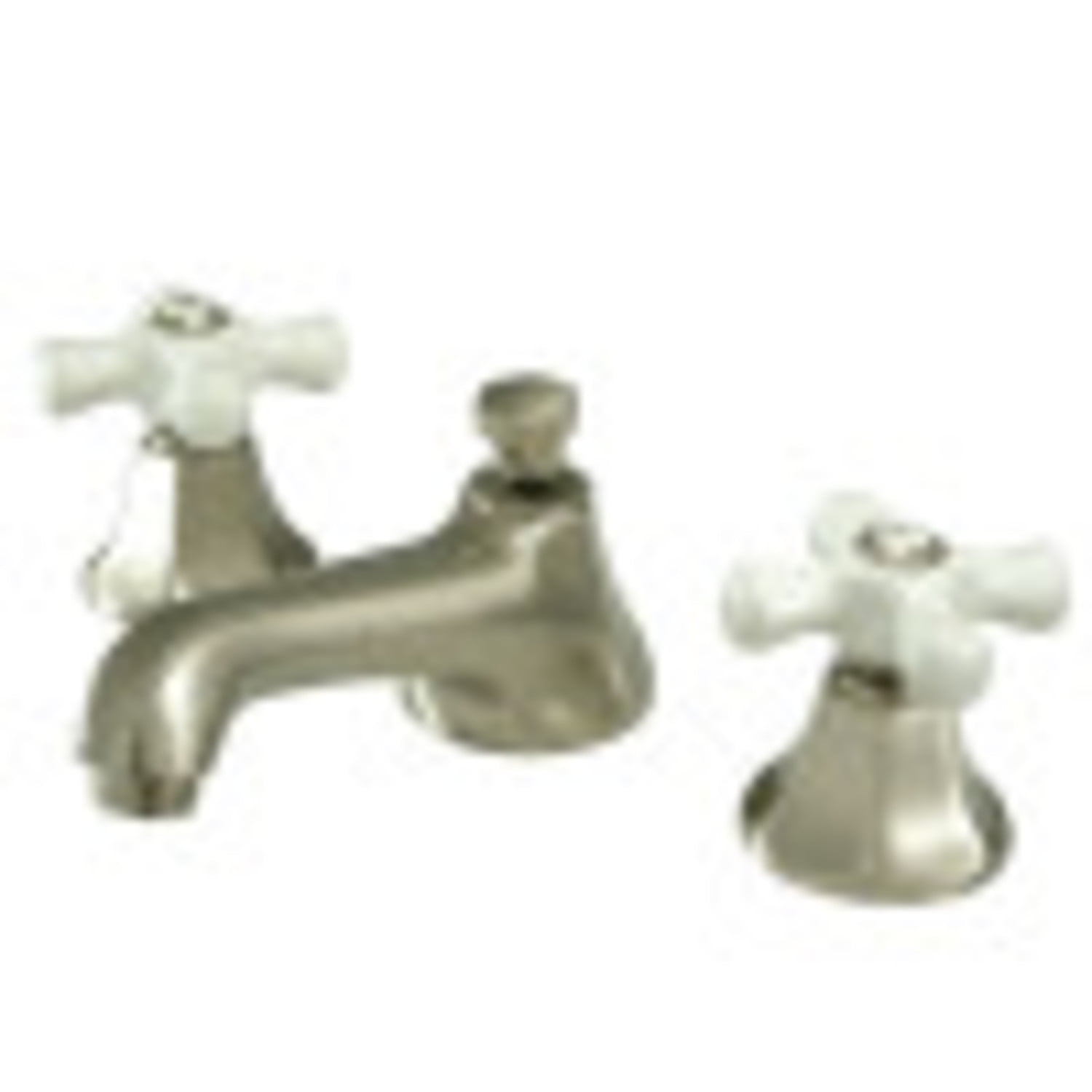 Kingston Brass KS4468PX 8 in. Widespread Bathroom Faucet, Brushed  