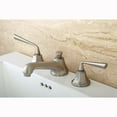 thumbnail image 1 of Kingston Brass Silver Sage Two Handle 8" to 16" Widespread Lavatory Faucet with Brass Pop-up, 1 of 3