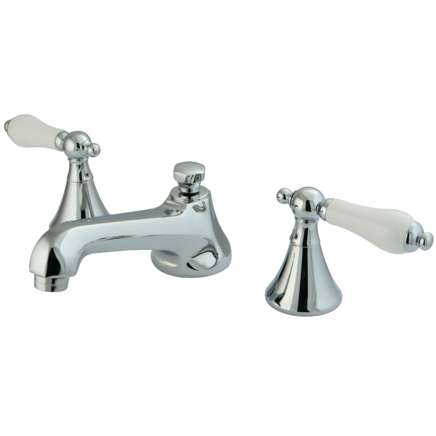 Kingston Brass KS4468PX 8 in. Widespread Bathroom Faucet, Brushed  