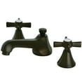 thumbnail image 1 of Kingston Brass KS4475ZX 8 in. Widespread Bathroom Faucet, Oil Rubbed Bronze, 1 of 3