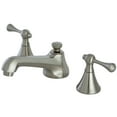 thumbnail image 1 of Kingston Brass KS4478BL 8 in. Widespread Bathroom Faucet, Brushed Nickel, 1 of 3