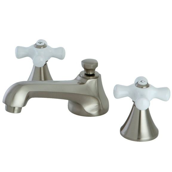 Kingston Brass KS4478PX 8 in. Widespread Bathroom Faucet, Brushed Nickel