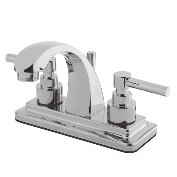 Kingston Brass KS4641EL 4 in. Centerset Bathroom F