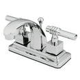 thumbnail image 1 of Kingston Brass KS4641QL 4 in. Centerset Bathroom Faucet, Polished Chrome, 1 of 2