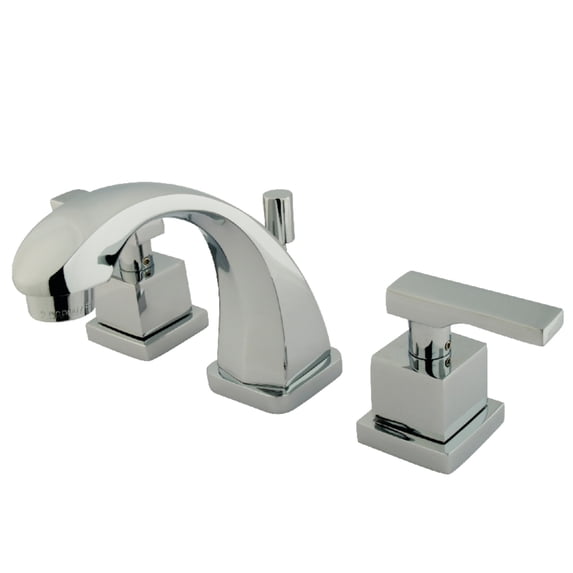 Kingston Brass KS4941QLL Executive Widespread Bathroom Faucet, Polished Chrome