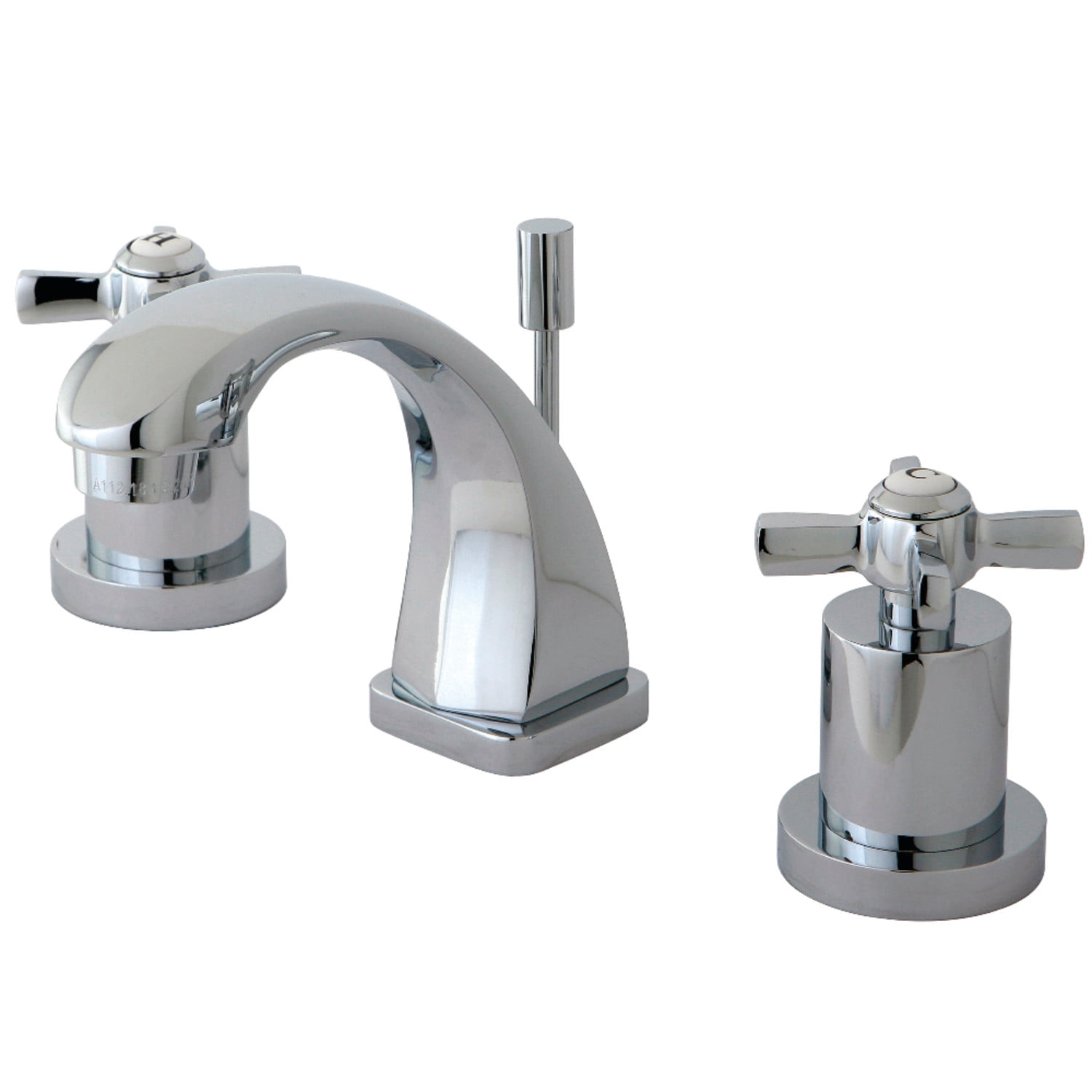 Kingston Brass Millennium Mini Widespread Lavatory Faucet, Polished Chrome