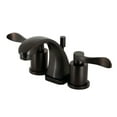 thumbnail image 1 of Kingston Brass KS4945DFL NuWave Widespread Bathroom Faucet with Brass Pop-Up, Oil Rubbed Bronze, 1 of 5