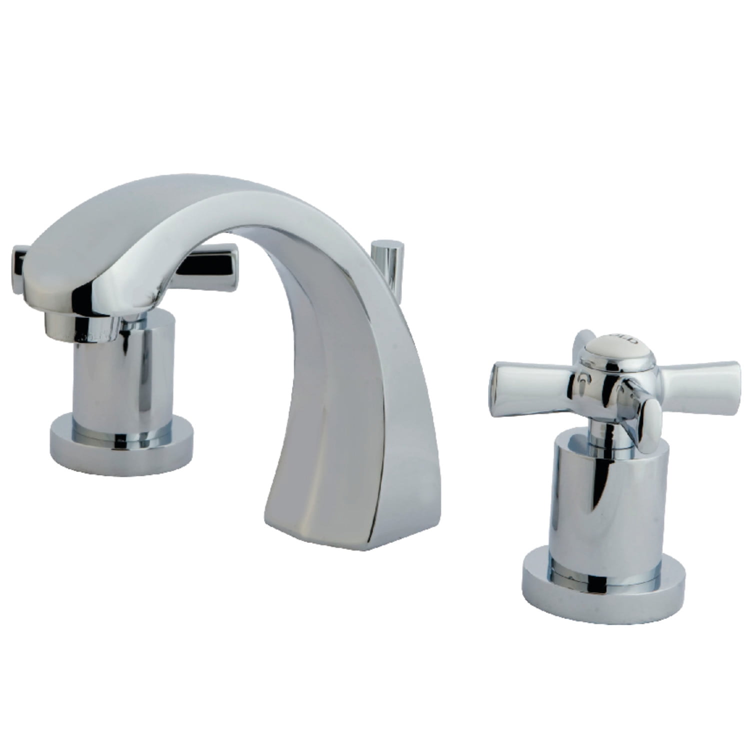 i  Kingston Brass KS4981ZX 8 in. Widespread Bathroom Faucet, Polished