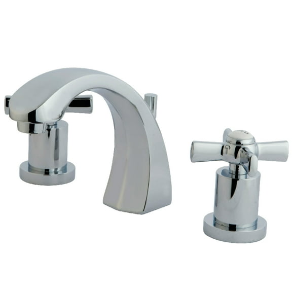 Kingston Brass KS4981ZX 8 in. Widespread Bathroom Faucet, Polished Chrome