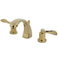 thumbnail image 1 of Kingston Brass KS4982DFL 8 in. Widespread Bathroom Faucet, Polished Brass, 1 of 2