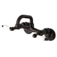 thumbnail image 1 of Kingston Brass KS512ORB Kingston Two-Handle 2-Hole Wall Mount Bar Faucet in Oil Rubbed Bronze, 1 of 8