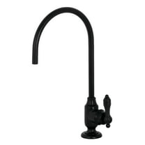 Kingston Brass KS5190TAL Tudor Single-Handle Water Filtration Faucet, Matte Black