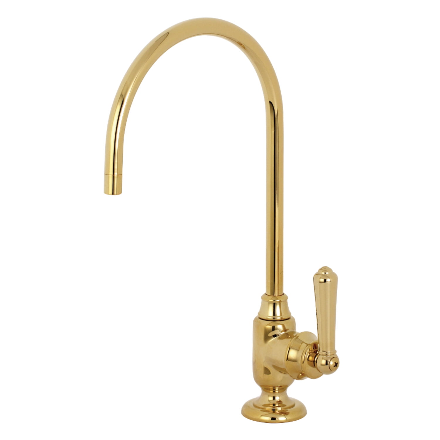 Kingston Brass KS5192NML Magellan Single-Handle Water Filtration Faucet, Polished Brass