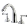 thumbnail image 1 of Kingston Brass KS5361FL Royale Two-Handle Deck Mount Roman Tub Faucet, Polished Chrome, 1 of 4