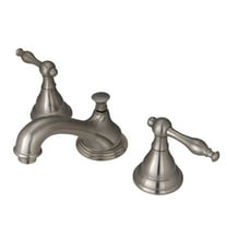 Kingston Brass KS5568NL 8 in. Widespread Bathroom Faucet, Brushed Nickel